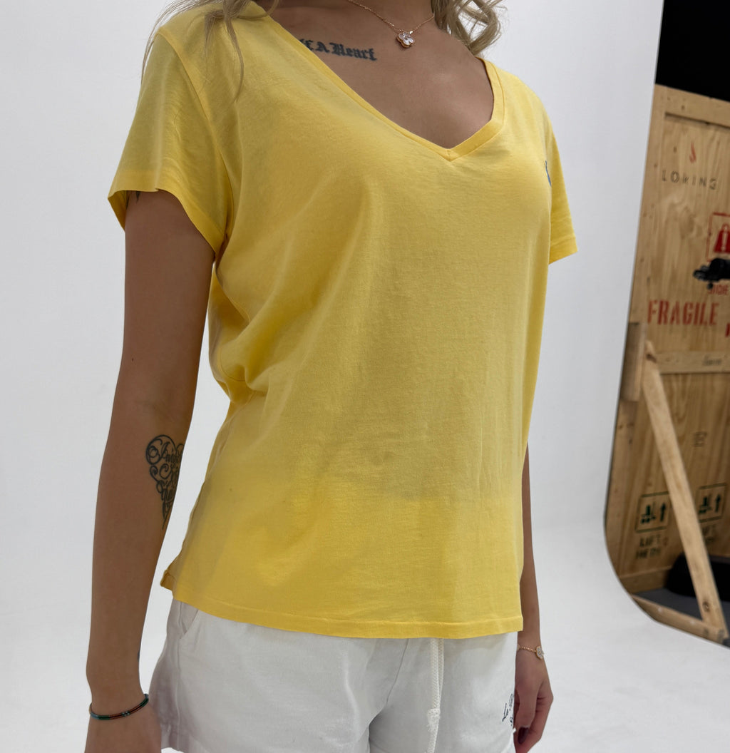 Polo Ralph Lauren Cotton Jersey V-Neck Tee