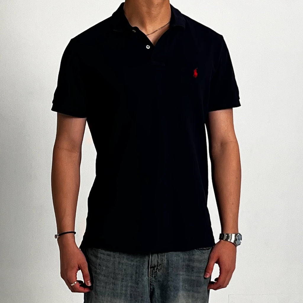 Polo Ralph Lauren Custom Slim Fit Mesh Polo Shirt