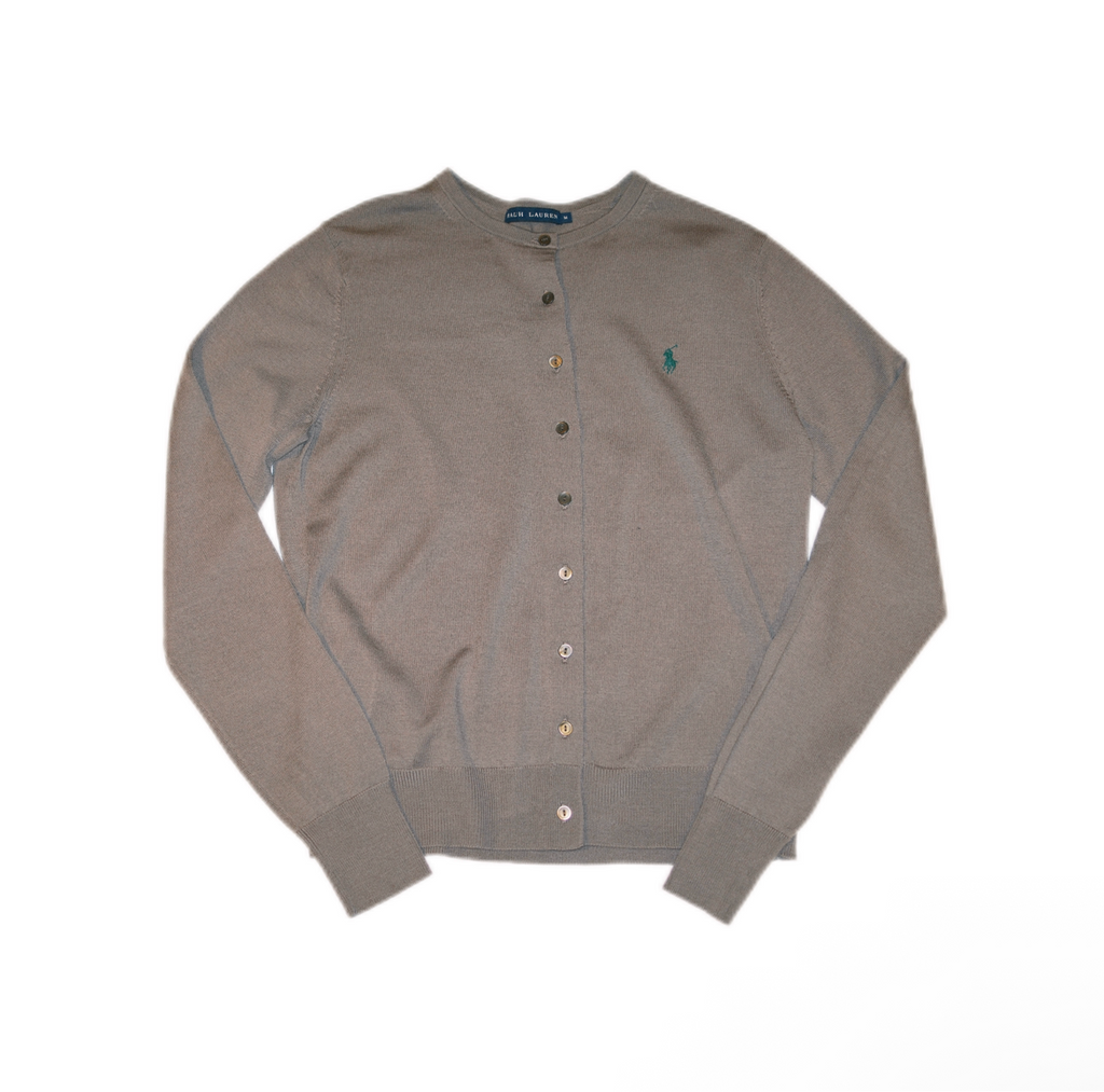Vintage Polo Ralph Lauren Cotton-Blend Cardigan