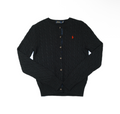 Polo Ralph Lauren Cable-Knit Cotton Crew Neck Cardigan