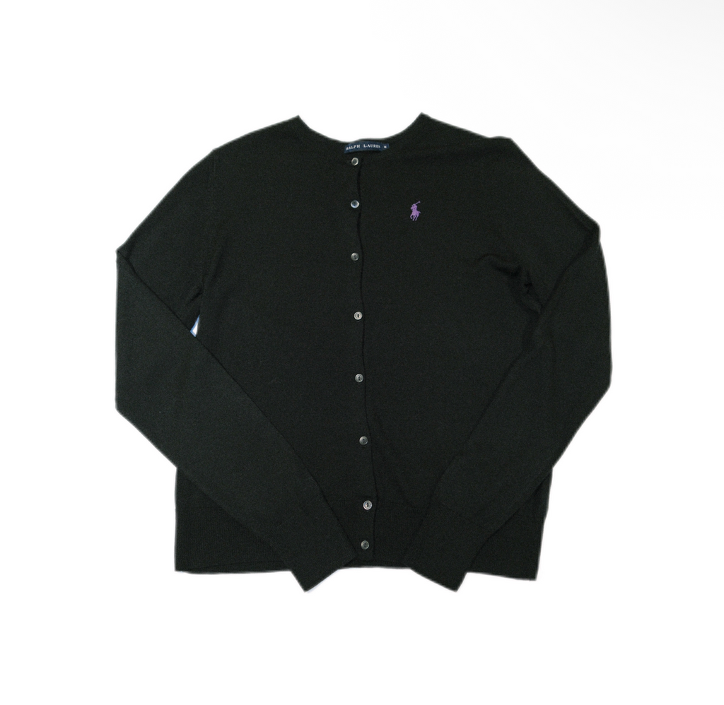 Vintage Polo Ralph Lauren Cotton-Blend Cardigan