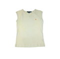 Vintage Polo Ralph Lauren Yellow Slim Sleeveless Vest Top